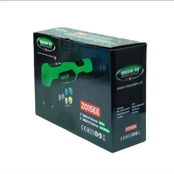 Mini Polisher Battery Cordless includes Pads